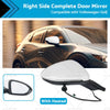 VW Golf MK7 Right Heated Door Mirror (2013-2021)