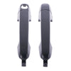 Hyundai i30 Set of 2 Front Left & Right Door Handles Outer Black (07-12)