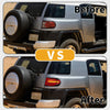 Toyota FJ Cruiser 1 x Pair OLED Tail Lights Assembly (2007–2014)
