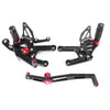 YAMAHA YZFR6 Adjustable Rearsets Foot Pegs (2017-2022)