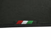 Ferrari 512 TR 1992-1994 Black Tailored Carpets & Emblem Floor Mats