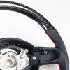Mini R50 R52 R53 Carbon Flat Bottom 3 Spoke Leather Steering Wheel (2002-2008)