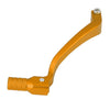 Make Model 0.39" Aluminum Alloy Motorcycle Shift Lever Folding Gear Shifter Gold Tone