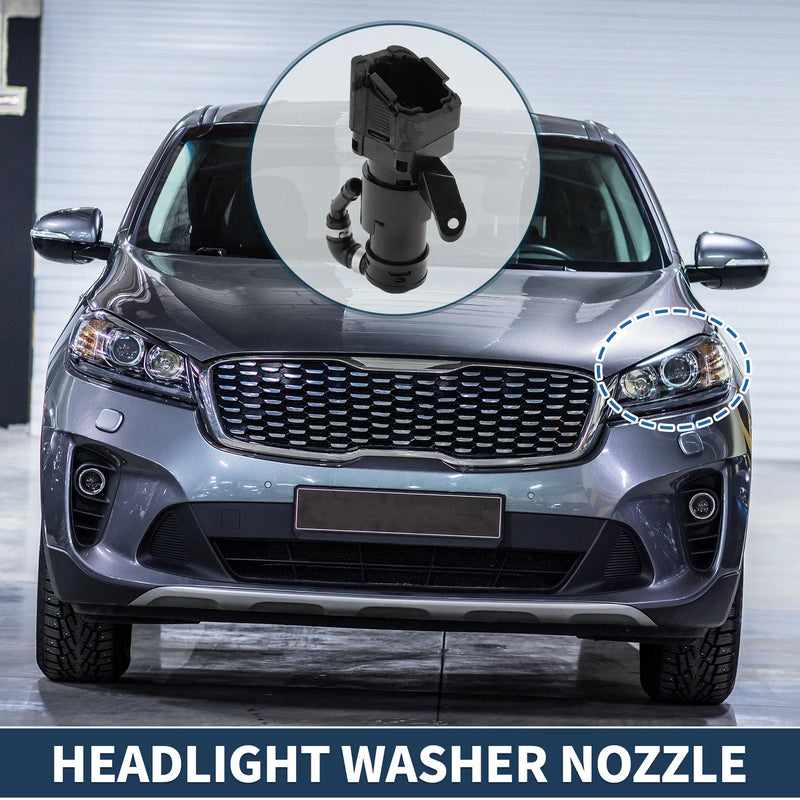 Mazda 3 Front Driver Side Headlight Washer Nozzle (2008-2014)