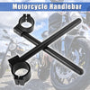Yamaha Racing Black Pair 50mm Motorcycle Clip Ons Handle Grips