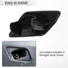 BMW 320i Unpainted Right Front Bumper Headlight Washer Nozzle Cover Cap
