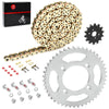 Honda XR80R XR CRF80F 2 x 14T/46T FrontRear Sprocket Chain Kit (1989–2013)