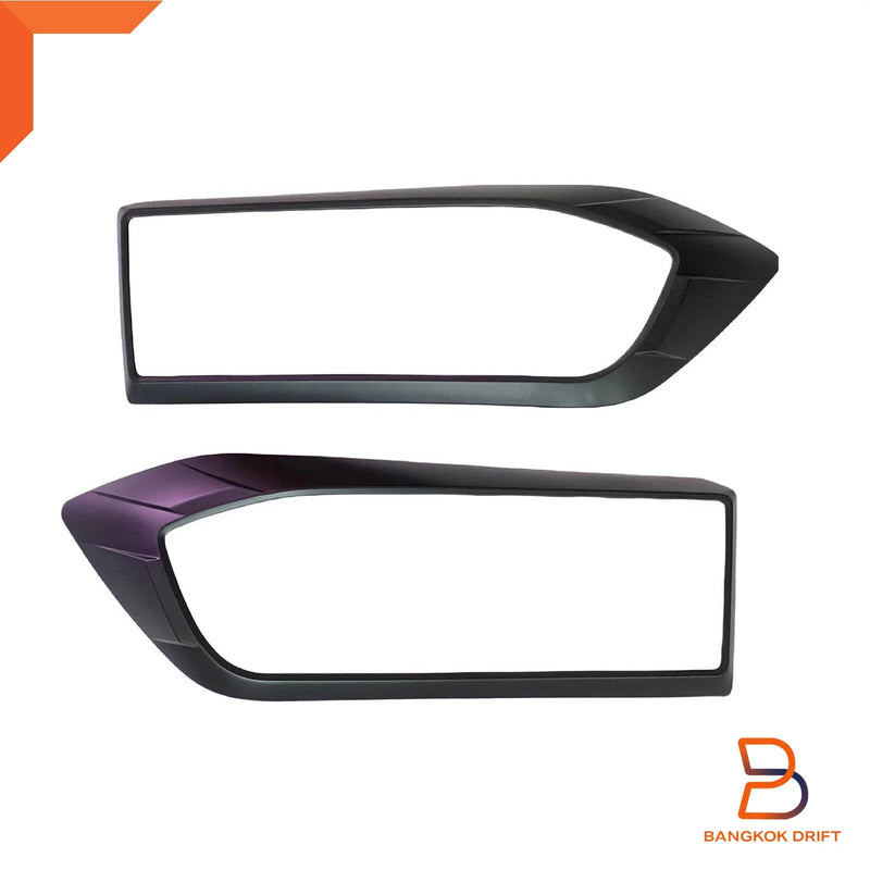 Maxus LDV T60 Pro Matte Black Headlight Taillight Cover Trim (2019-2022)