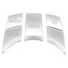 BMW 1 2 3 5 Series X1 X3 X5 5 Pcs Multi-media Button Covers (2004-2023)