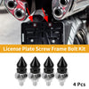 License Plate Screws Cover / 45mm 4 Pcs / Universal Motorcycle