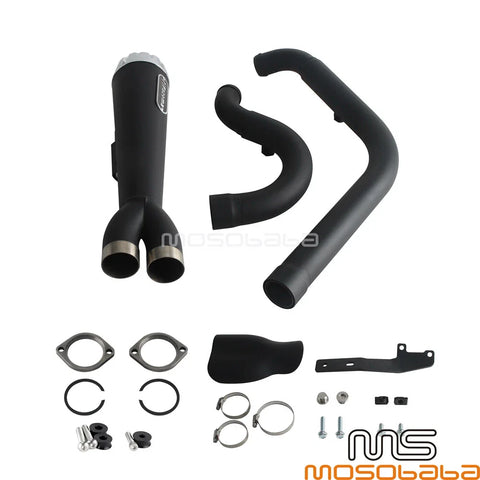 Harley Softail Low Rider FXLR Deluxe Fat Bob Exhaust System Kit (2018-2023)