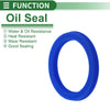 Make Model Oil Seal 45x57x6mm TPU Rotary Shaft Seal High-Pressure Blue 5pcs