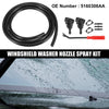 Dodge Caliber 9pcs Front Windshield Washer Nozzle Kit (2007-2012)