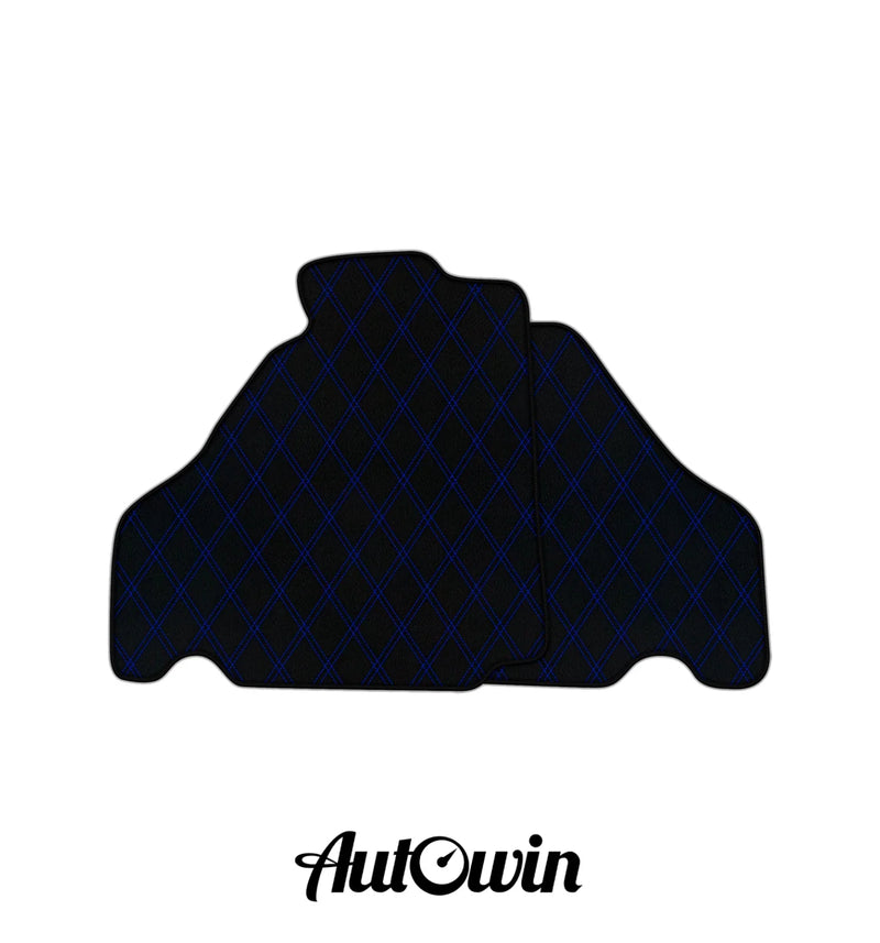 Ferrari F430 Customizable Double Diamond Pattern Car Mats (2004-2009)