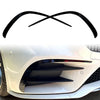 Benz CLS-Class Glossy Black Front Bumper Lip Splitter (2018-2021)