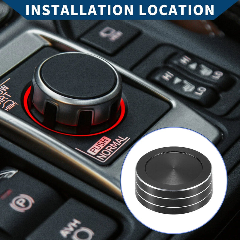Subaru Forester (2019-2022) Black 1 Pcs Gear Shift Knob Cover