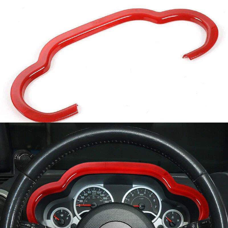 Jeep Wrangler JK JKU 14pcs Dash Trim Covers (2007-2010)