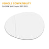 BMW Mini Cooper Driver Side LH with Adhesive Mirror Glass (2007-2015)
