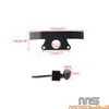 Harley Sportster S Mini Front LED Turn Signal Light w/Bracket (21-24)