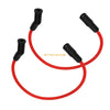 Road King Electra Glide Street Glide Road 2 x Spark Plug Wires