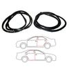Toyota Corona 4-Door RT100-RT118 1973-1979 Rear Door Weatherstrip Set