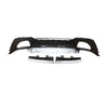 BMW 3 Series G20 Carbon Fiber Look Rear Bumper Lip Diffuser (2019-2022)