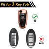 Ford Mondeo Rose Gold TPU Silicone Key Case (2000-2007)