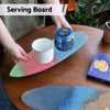 Surfboard DIY Ocean Wave Serving Board Silicone Epoxy Resin Tray Mold
