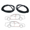 Mazda Familia 323 MR90 GLC FA4 Front Door Weatherstrip x2