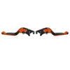 BMW F900R F900XR F750GS F850GS Orange Extendable Brake Clutch Levers (2019-2023)