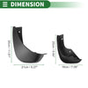 Nissan JUKE Mud Flaps Splash Guards 1 Set (2011-2015)