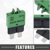 Car Marine RV Circuit Breaker / 30A 28V / Blade Style Resettable Fuse