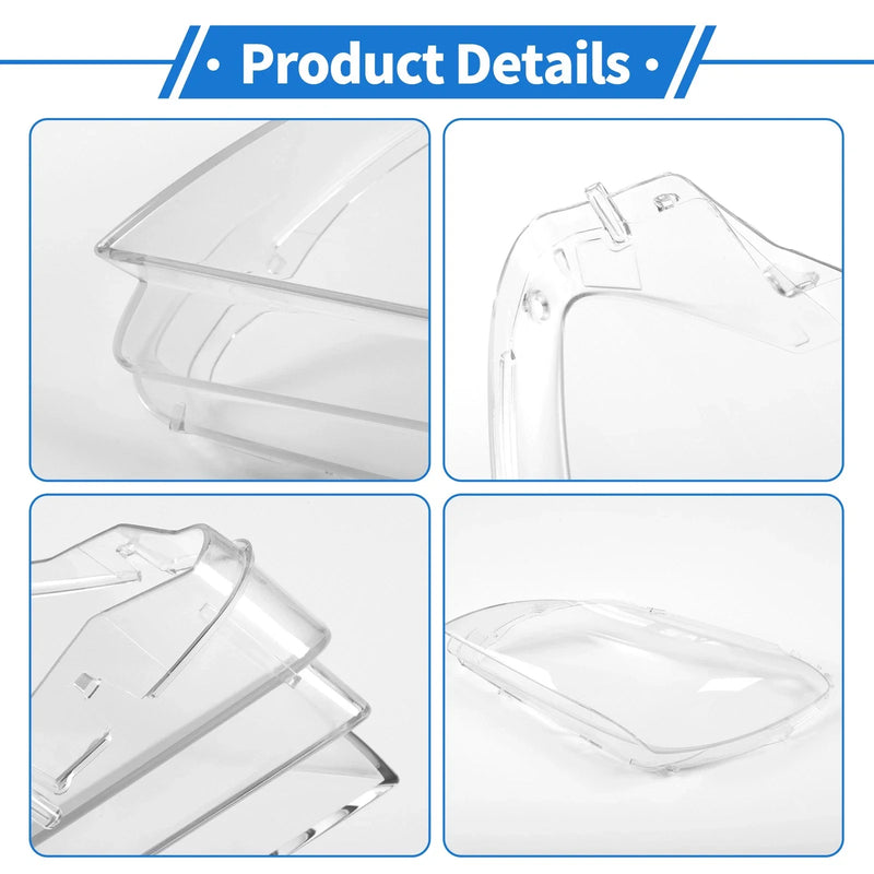 BMW 6 Series M6 1 Pcs Front Left Headlight Lens Cover (2010-2015)