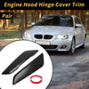 BMW G30 5 Series (2017-2023) Black - 1 Pair Hood Hinge Cover