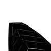 Subaru WRX STI VB Black Rear Window Quarter Glass Vent Louver Covers