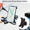 Motorcycle Motorcycle Phone Mount Holder / 1 Pc / Handlebar Mount 4.7-7.2 Phones Black Red