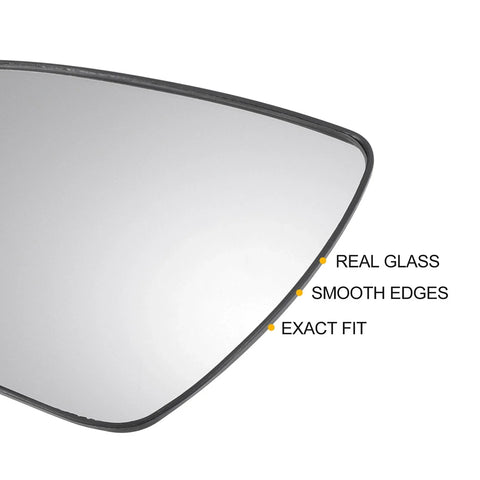 Kia Optima Heated Left Side Mirror Glass w/ Backing Plate (2011-2015)
