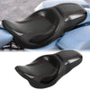 Harley Touring CVO Street Glide Black Driver Passenger Seat (2009-2023)