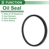 Make Model Oil Seal 110x120x6mm NBR Rubber Seal Ring 5 x