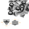 Jeep Cherokee WK2 (2014-2023) - 20 pcs Plastic Rivet Bumper Fastener Clips