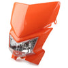 MX Enduro Dirt Trail Bikes 250cc Orange Front Headlight Fairing Lamp