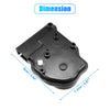 Dodge Chrysler Jeep Tailgate Trunk Latch Lock Actuator