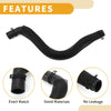 Ford Mondeo 2014-2024 Rubber Black Radiator Hose