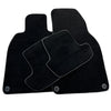 Porsche Panamera Custom Black Carpet Floor Mats (2017-2023)
