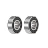 Model 2 x Deep Groove Ball Bearing 15x35x11mm Z2 Sealed Carbon Steel