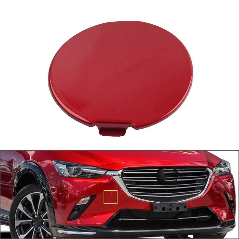 Mazda CX-3 Red Front Bumper Towing Hook Cover Right (2014-2023)