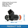 Honda Civic DX, LX (2001-2005) - 4 x Black Injectors Fuel Injector 1.7L