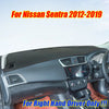 Nissan Sentra RHD Leather Dash Cover Pad Mat (2012–2019)