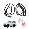 Toyota Land Cruiser Hardtop 1990-2021 RR Door Weatherstrip Set