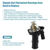 Land Rover LR2 Engine Coolant Thermostat Housing (2013-2015)